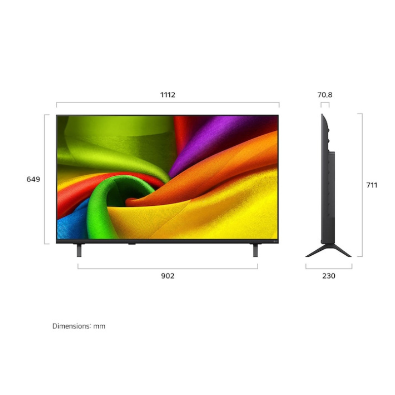 LG 55-Inch NANO 4K AI NU85 Smart TV – 55NU850BLA by LG — view 2