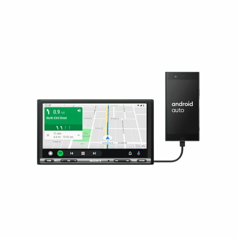 Sony XAV-AX3200 Digital Media Receiver With WebLink Cast by Car Radio — view 2