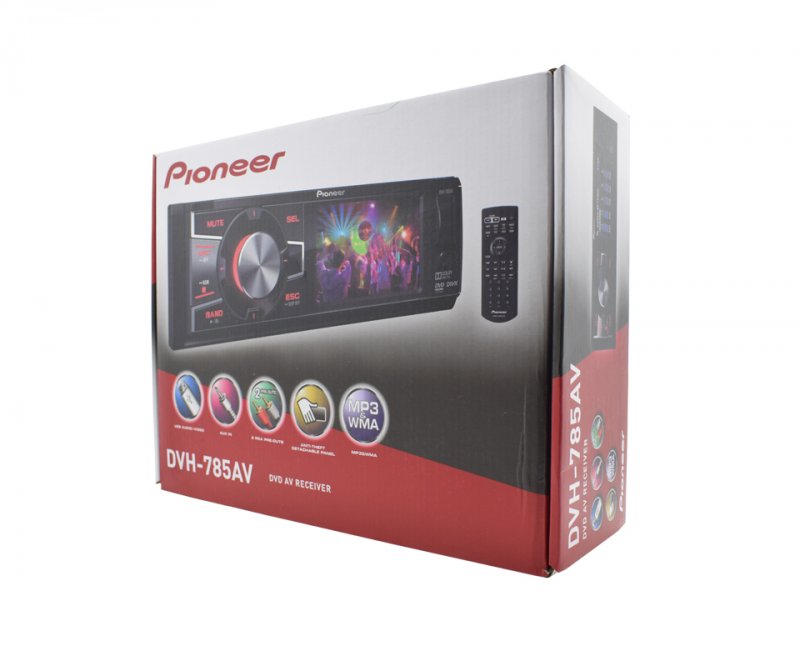 Pioneer DVH-785AV 3" USB/iPhone/DVD Receiver by Car Radio — view 3
