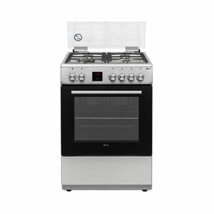 SCL 60cm Gas And Electric Cooker 3 Gas 1 WOK BURNER– Model SCL-FC664SI