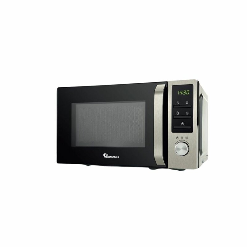 RAMTONS 20 LITERS DIGITAL MICROWAVE + GRILL BLACK- RM/577 by Ramtons
