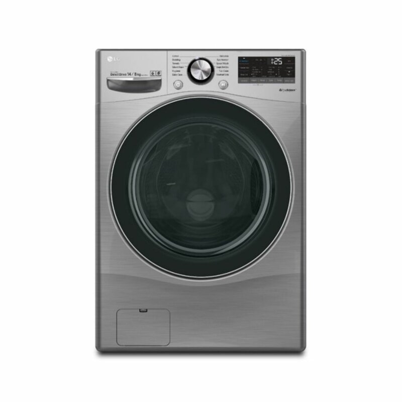 LG 15KG Front Load Washing Machine F0L9DYP2S - Silver by LG
