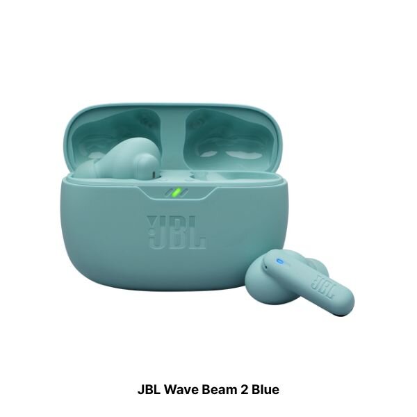 JBL Wave Beam 2 – Quality Affordable Earbuds With ANC, Pure Bass Sound, Water Resistant Buds by JBL