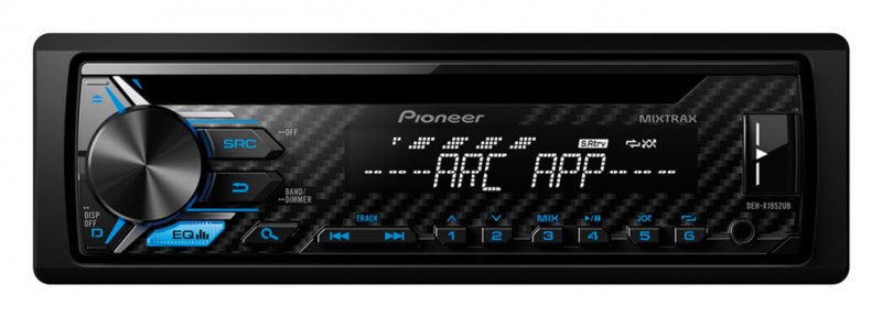 Pioneer DEH-X1952UB - MIXTRAX, 2 Preouts, Dual Illumination by Car Radio