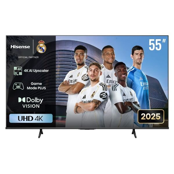 Hisense 65A6Q 65-inch 4K Smart TV – VIDAA OS, LED Panel, 450 Nits Brightness, VESA Mount 65A6Q by Hisense