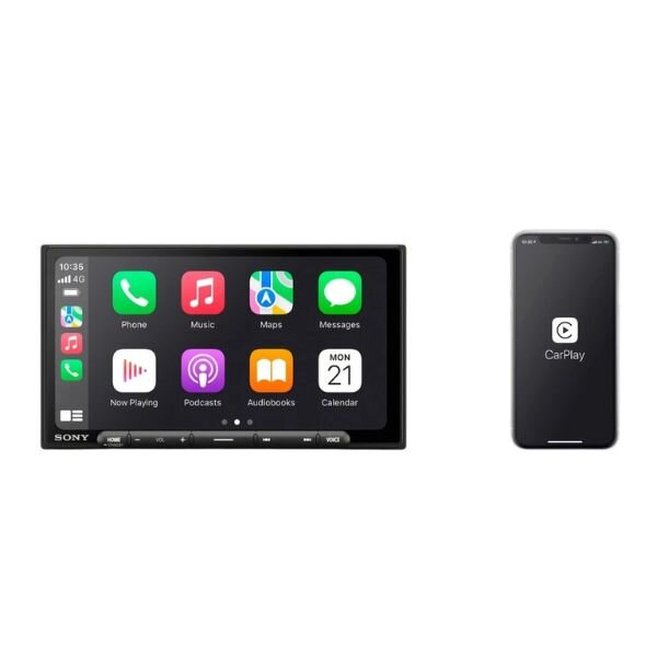Sony XAV-AX6000 – 6.95 Inch Touchscreen, Wireless CarPlay & Android Auto by Sony — view 3