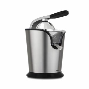 MIKA Citrus Juicer, Metal Handle Press, 160W, Stainless Steel MJC201X