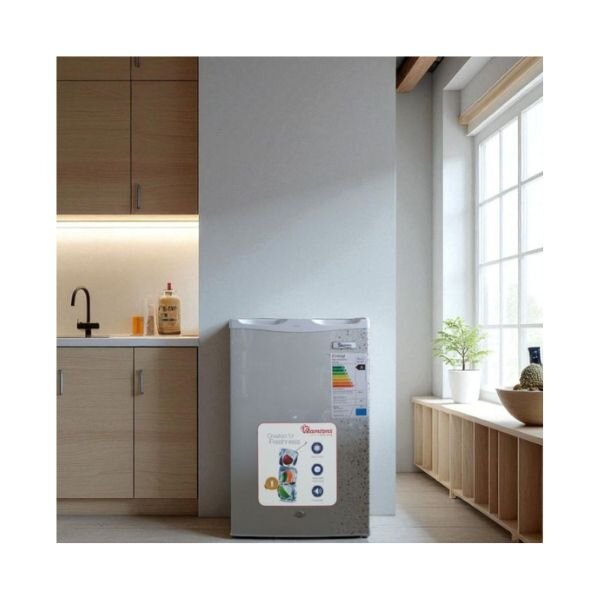 Ramtons 90L Single Door Direct Cool Fridge – Mar Silver, RF/247 by Ramtons — view 3
