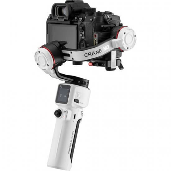 Crane M 3S 3-Axis Handheld Gimbo Stabilizer  Combo Kit by Zhiyun