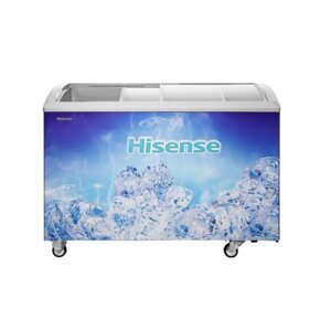 Hisense 303L Showcase Freezer FC39DT - Glass Door, Direct Cooling