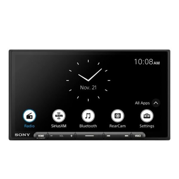 Sony XAV-AX6000 – 6.95 Inch Touchscreen, Wireless CarPlay & Android Auto by Sony — view 4