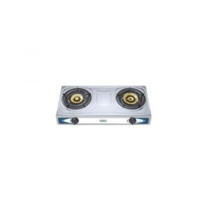 SOLSTAR GB2SS 2-Burner Gas Table Top Cooker - Compact & Durable