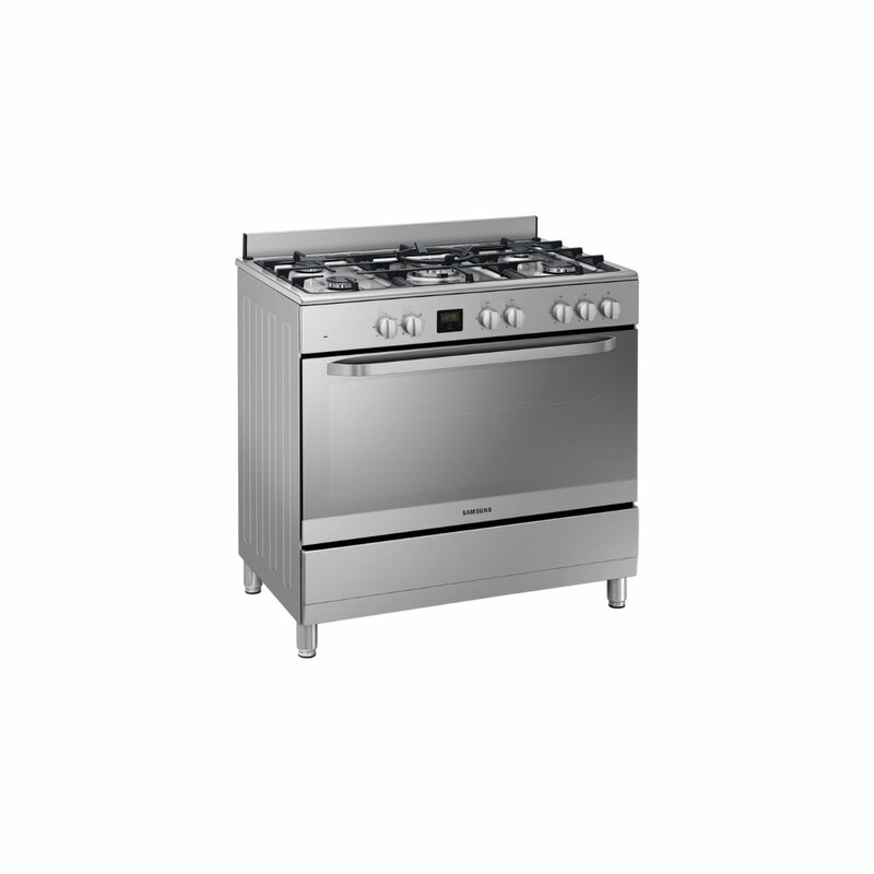 Samsung 5 Gas Cooker - Stainless Steel, 90CM*60CM  NY90T5010SS by Samsung — view 5