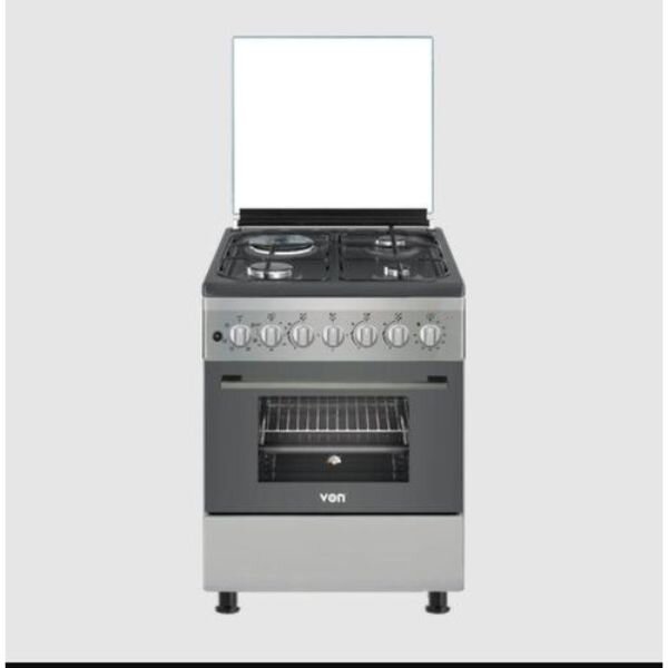Von 5 Gas Professional Cooker - VCP965072FSX, Inox by Von