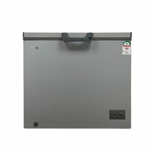 Von VAFC-20DHG Chest Freezer, 198L - Silver