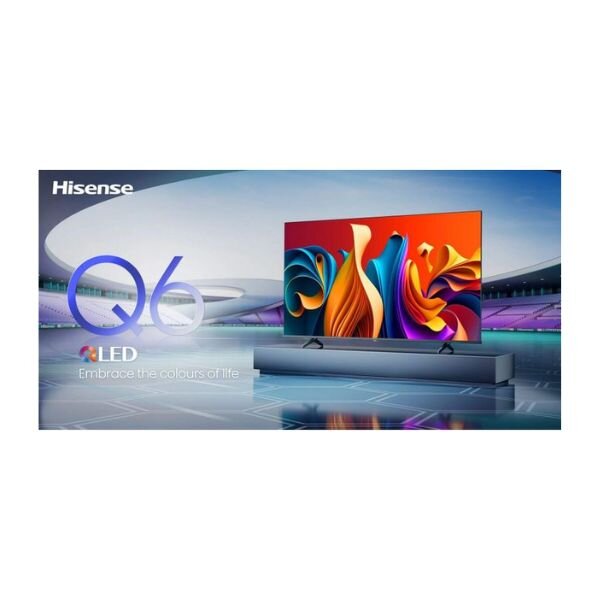 Hisense 65 Inch Q6N QLED 4K Smart TV With VIDAA U7 OS | 65Q6N by Hisense — view 3