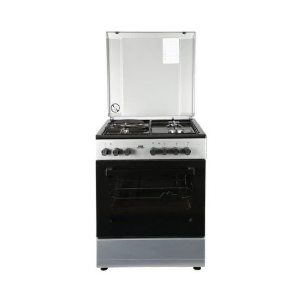 Von 7312NEG/VAC6S031UY 3 Gas + 1 Electric Cooker - Grey by Von