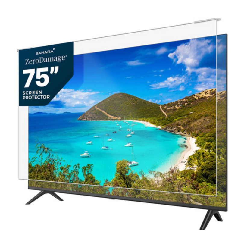 75 Inch TV Protector – Anti-Glare, Easy Installation, Dust And Impact Resistance by TV Protectors