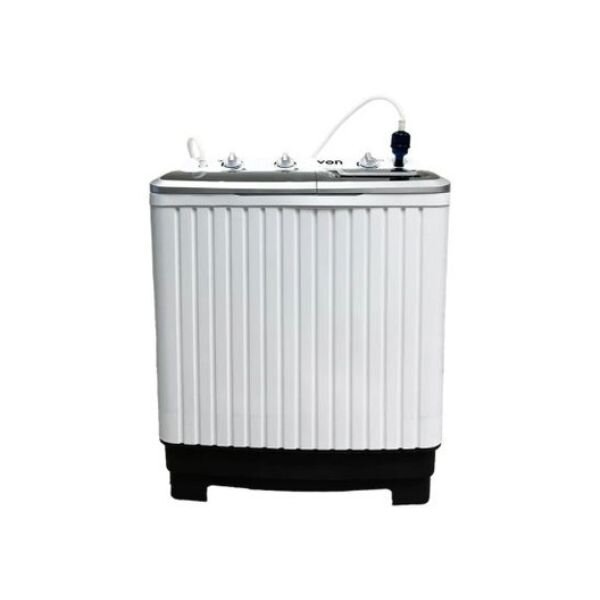 Von VWM-08AHK Twin Tub Washing Machine, White - 8KG by Other — view 4