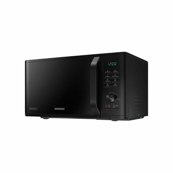 SAMSUNG 23L Grill Microwave Oven - Freestanding, Black, 1250W  MG23K3575AK by Samsung — view 3