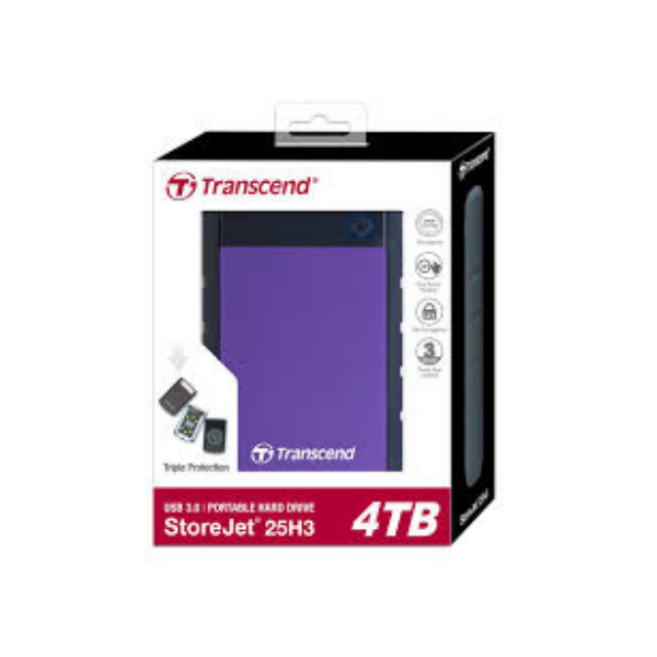 Transcend External  4TB Hard Disk by Storage