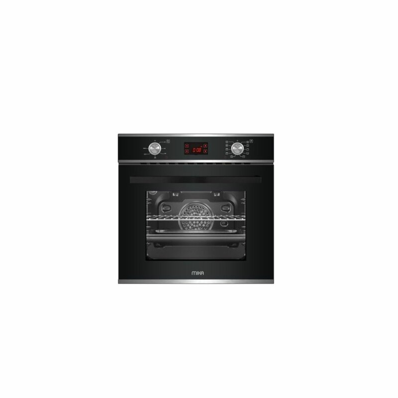 MIKA MBV2102DTBG Built In Oven, 60cm, Digital, Glass by Mika