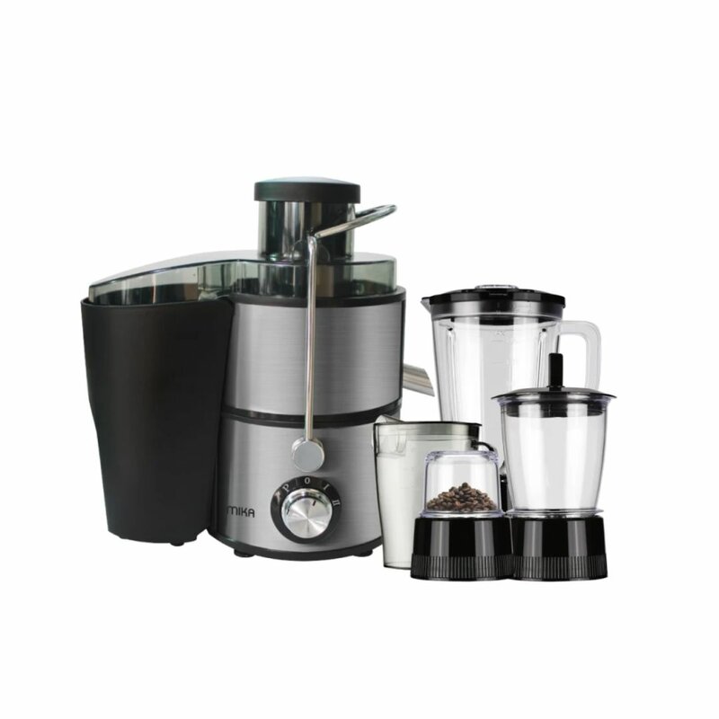 MIKA Juicer, 4 In 1, 600W, Stainless Steel MJR412X by Mika