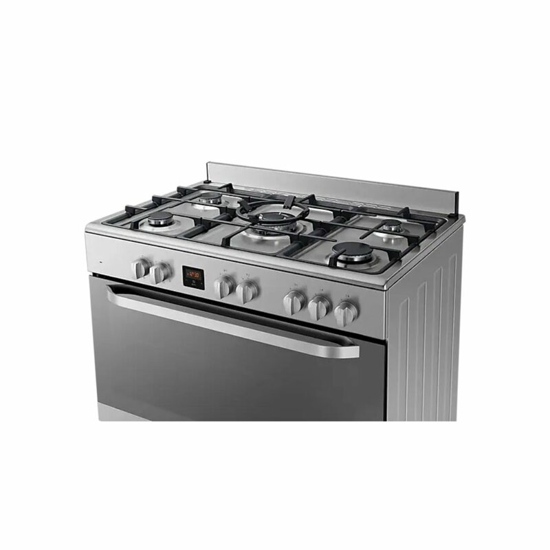 Samsung 5 Gas Cooker - Stainless Steel, 90CM*60CM  NY90T5010SS by Samsung — view 3