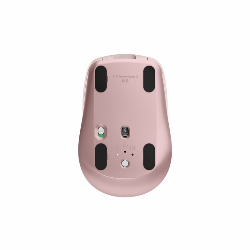 Logitech MX Anywhere 3 Wireless Mouse (Graphite, Gray, Rose) by Mouse/keyboards — view 3