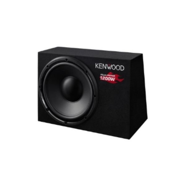 Kenwood Boxed Subwoofer KSC-W1200B 1200W by Woofers(carseat, Mount)