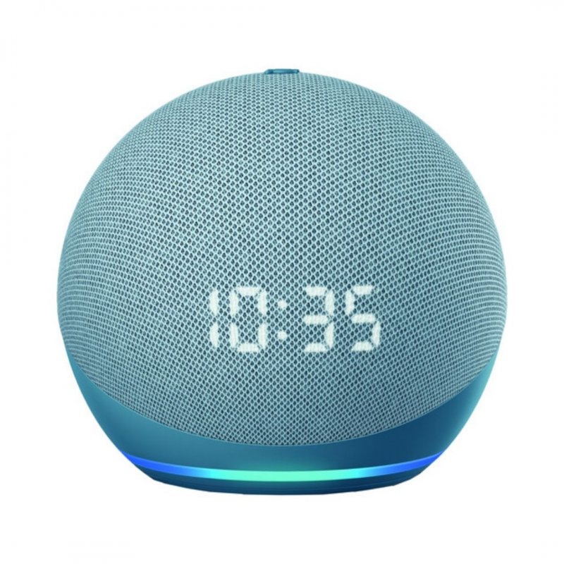 Amazon Echo Dot With Clock (4th Generation) by Amazon