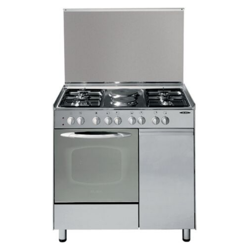 Ramtons/Elba 4 GAS + 2 ELECTRIC + GAS COMPARTMENT STAINLESS STEEL ELBA COOKER- EB/165 by Ramtons