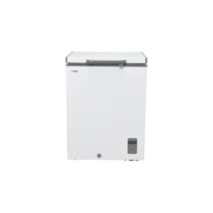 MIKA MCF141WWG Chest Freezer, 141L, White Inner, White Grey