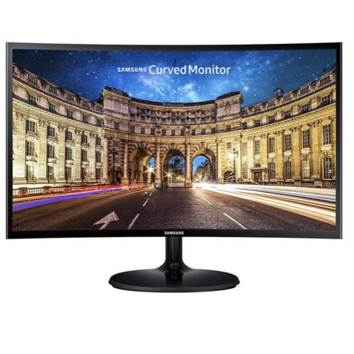 Samsung LC24F390FHNXZA 24-inch Curved LED Gaming Monitor (Super Slim Design), 60Hz Refresh Rate W/AMD FreeSync Game Mode by Samsung — view 3