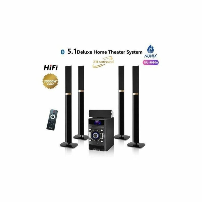 Nunix NU-9090A 5.1 Deluxe Home Theatre System by Nunix