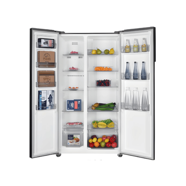 MIKA Side By Side Fridge 442L – No Frost, Inverter, Model MRNF2D442XLBV by Mika — view 2
