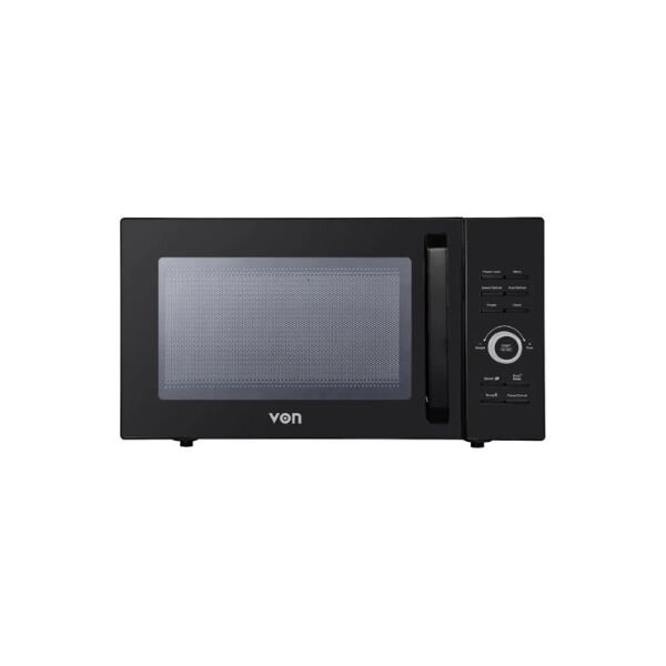 Von VAMS-21DGK Digital Microwave Oven Solo 20L – Black by Von