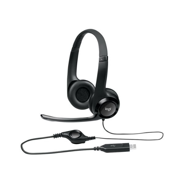 Logitech H390 USB COMPUTER HEADSET With Enhanced Digital Audio And In-line Controls by Other — view 5