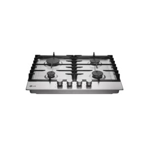 LG 60cm Built-in 4 Burner Gas Cooktop Stainless Steel HU641BBG