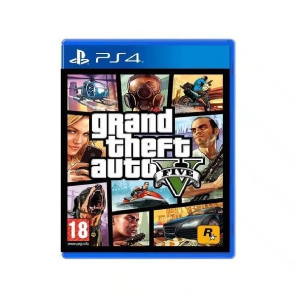 PS4 Grand Theft Auto V Premium Online Edition – Full Game, Online Access by Sony