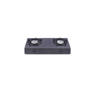 Rebune RE-4-048 2 Burner Gas Stove: Non-Stick (Steel Cap)
