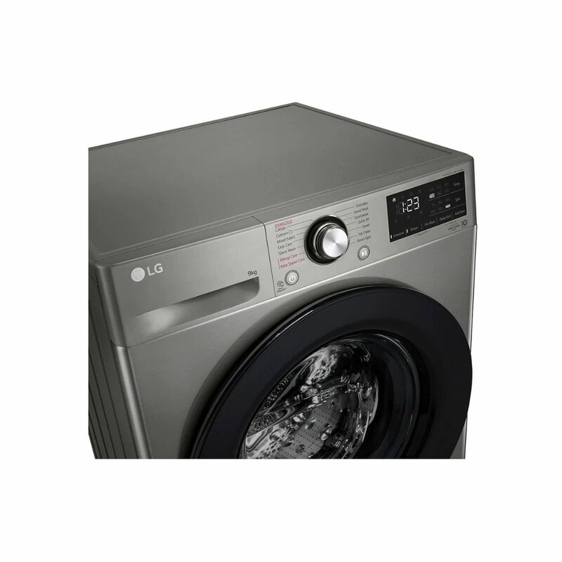 LG F4R3VYG6P Front Load Washing Machine, 9KG - AI DD Technology, Steam Technology, ThinQ™ by LG — view 3