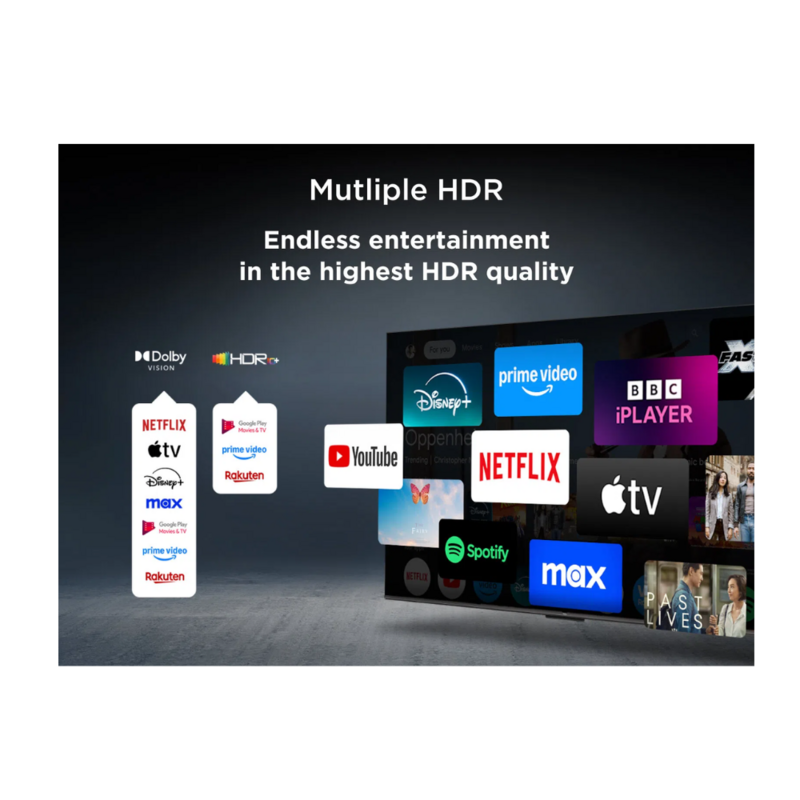 TCL 65 Inch QD-Mini LED Google TV – 65C6K by TCL — view 3