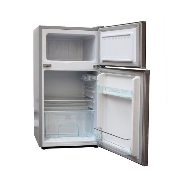 Ramtons 90 LITRES DOUBLE DOOR DIRECT COOL FRIDGE, SILVER- RF/222 by Ramtons — view 2