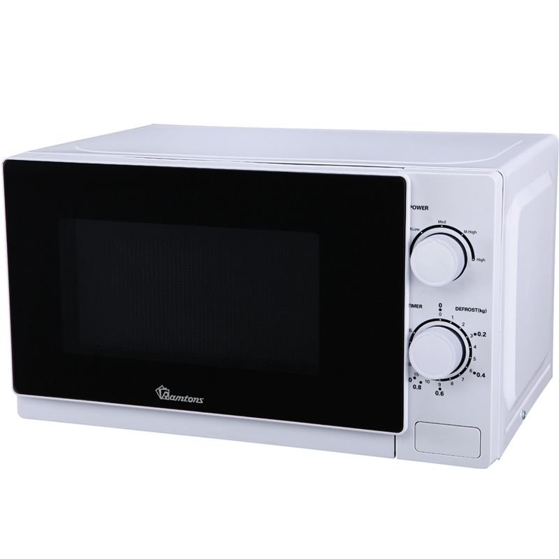 Ramtons 20L Microwave With Grill – White, Model RM/239 by Ramtons