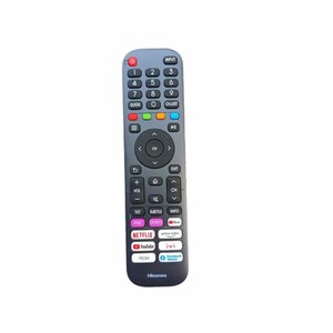 Hisense Smart TV Remote Replacement – Universal Remote, Black
