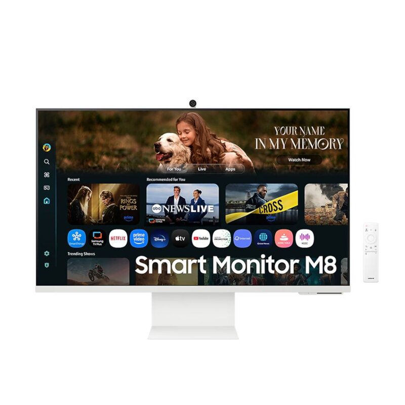 Samsung 32 Inch M8 4K Smart Monitor LS32FM801UMXUE by Samsung
