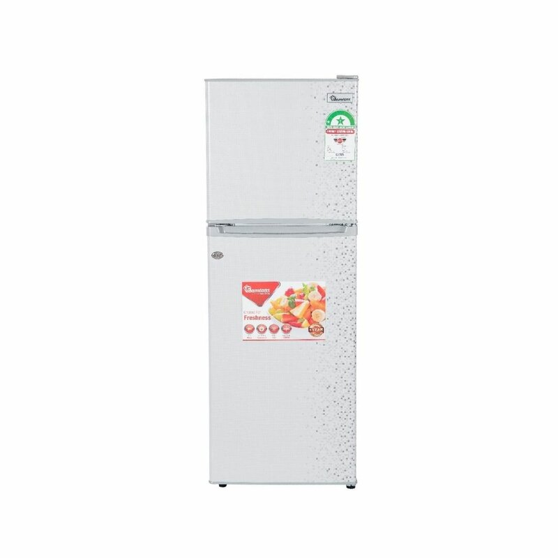 RAMTONS 128 LITERS 2 DOOR DIRECT COOL FRIDGE, MAR SILVER- RF/171 by Ramtons