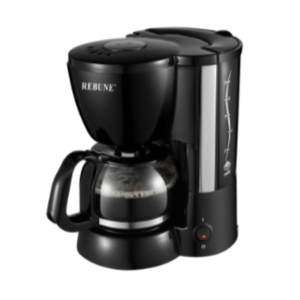 Rebune RE-6-018 Coffee Maker 0.65L - Efficient, Compact, And Convenient