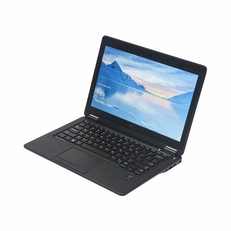 Dell Latitude E7250 12.5” Laptop, Intel I5-5300U 2.3GHz, 256GB SSD, 8GB DDR3, Windows 10 Pro  (REFURBISHED) by Dell